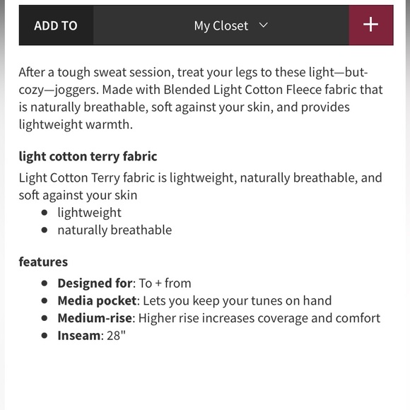 Lululemon Warm For Winter Jogger 10 - Picture 5 of 9